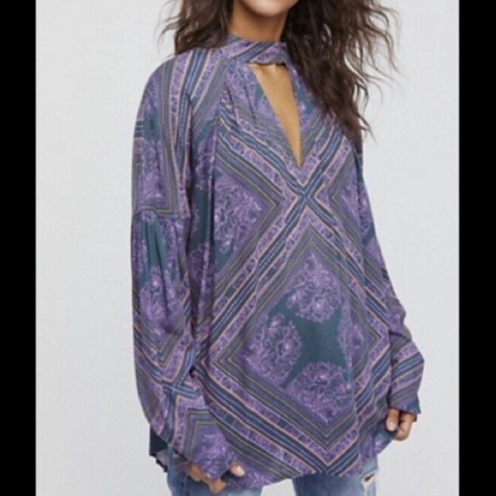 Free People Walking on A Dream Tunic Top